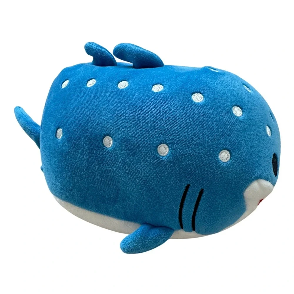Cancun Zoo Friends Blue Whale Shark Plush Stuffed Animal Spotted SquishyToy 9.5